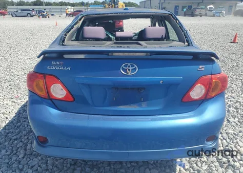 2010 Toyota Corolla Base from USA, damaged, VIN 2T1BU4EE4AC453313